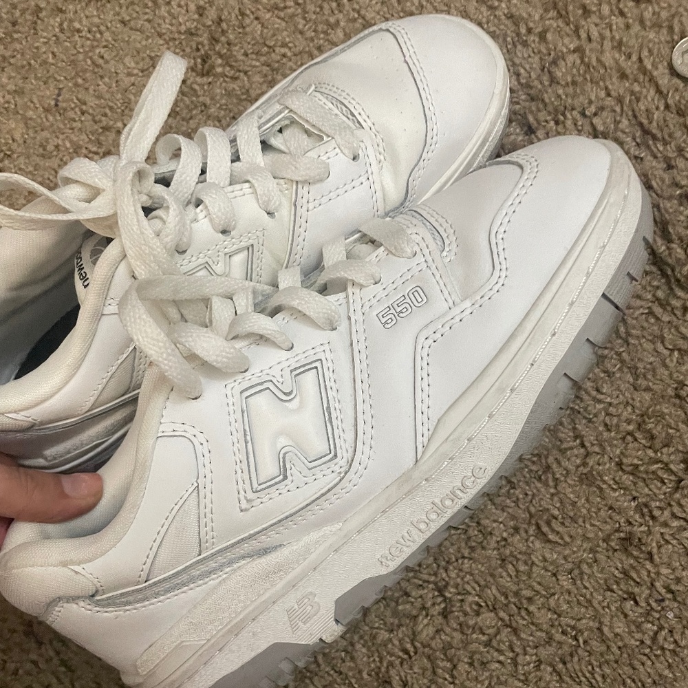 550 grey white new balance